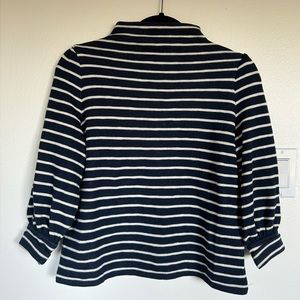 Madewell Women’s S Mockneck Striped Sweater